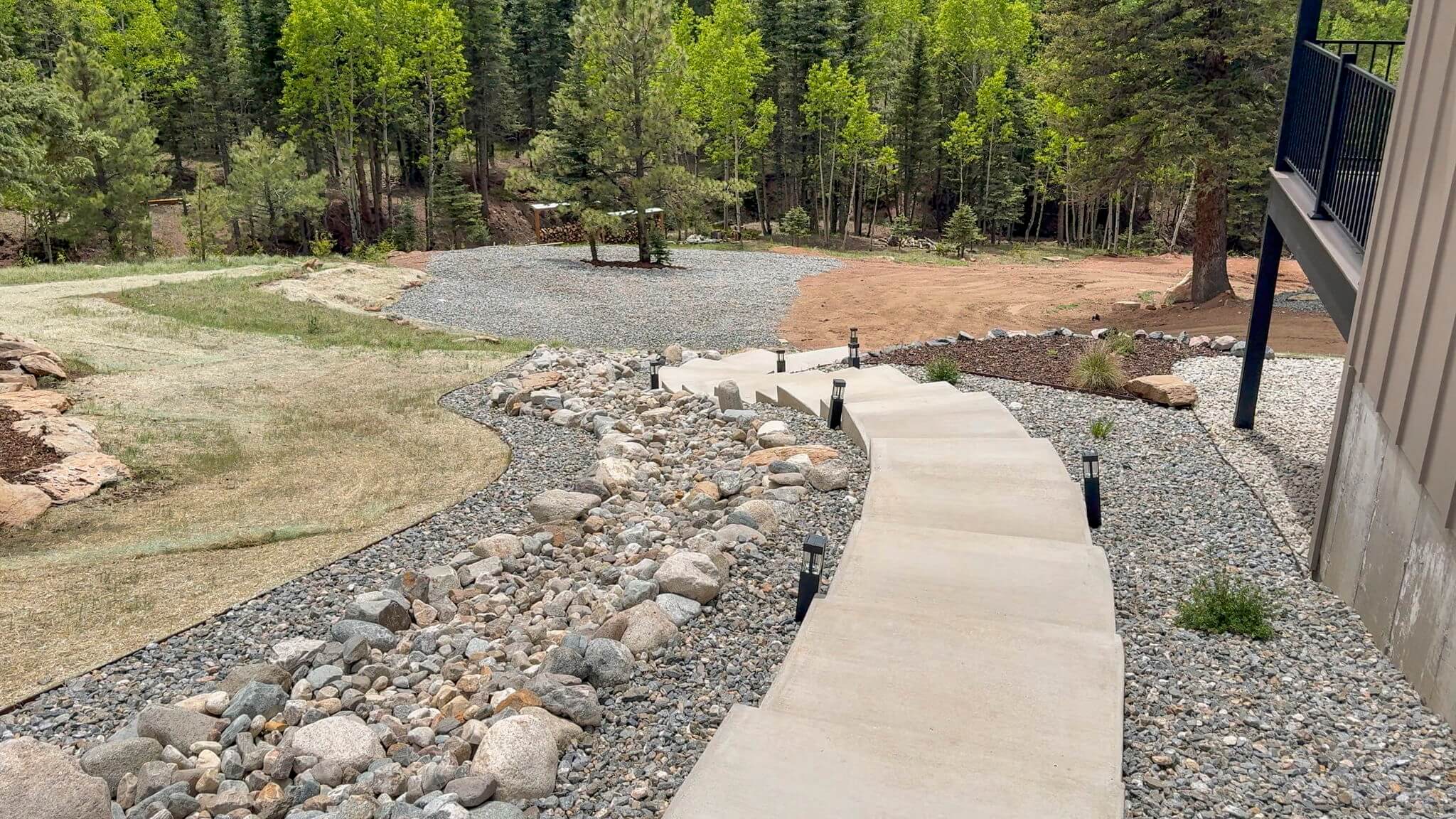 Landscape installation project